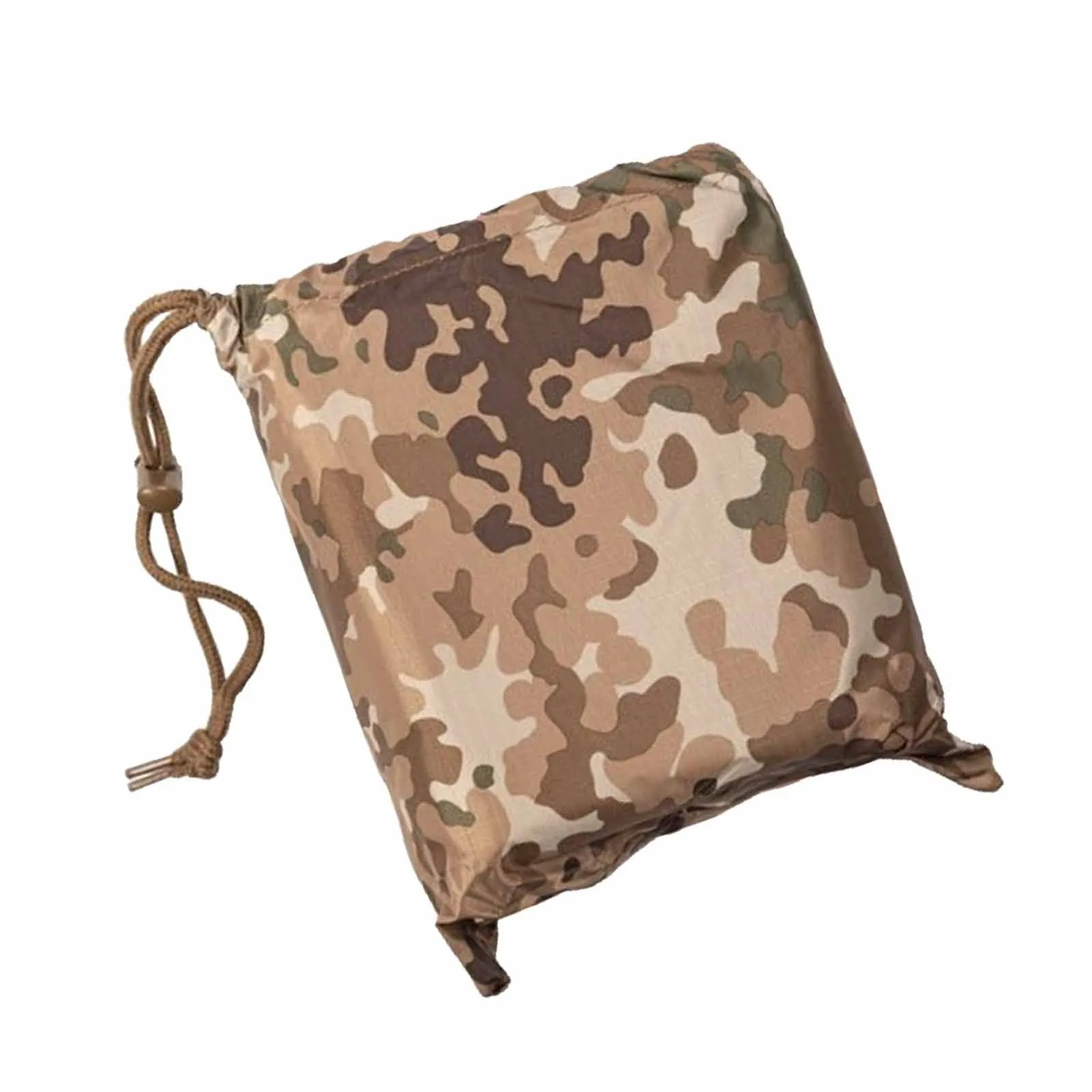 3 in 1 Arid Flecktarn Ripstop Military Rain Poncho