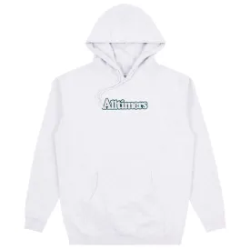 ALLTIMERS BROADWAY EMBROIDERED HOODIE - HEATHER GREY