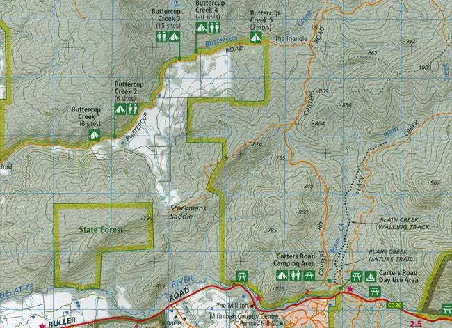 Buller-Howitt Alpine Area Outdoor Recreation Guide (2nd Edition) by Spatial Vision (2013)