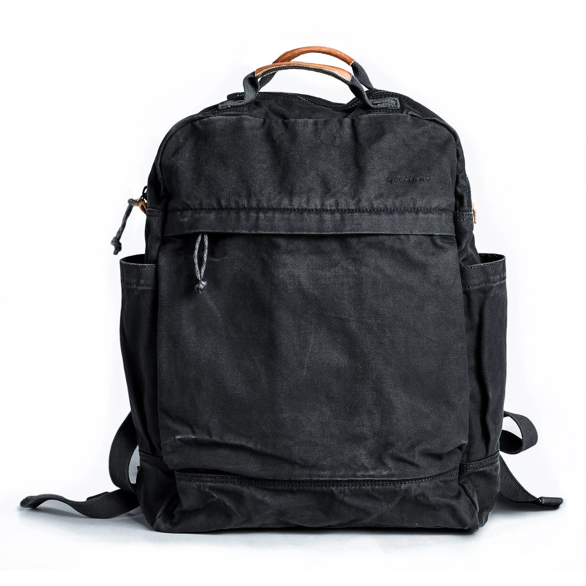 Canvas Zippered Backpack #G2001