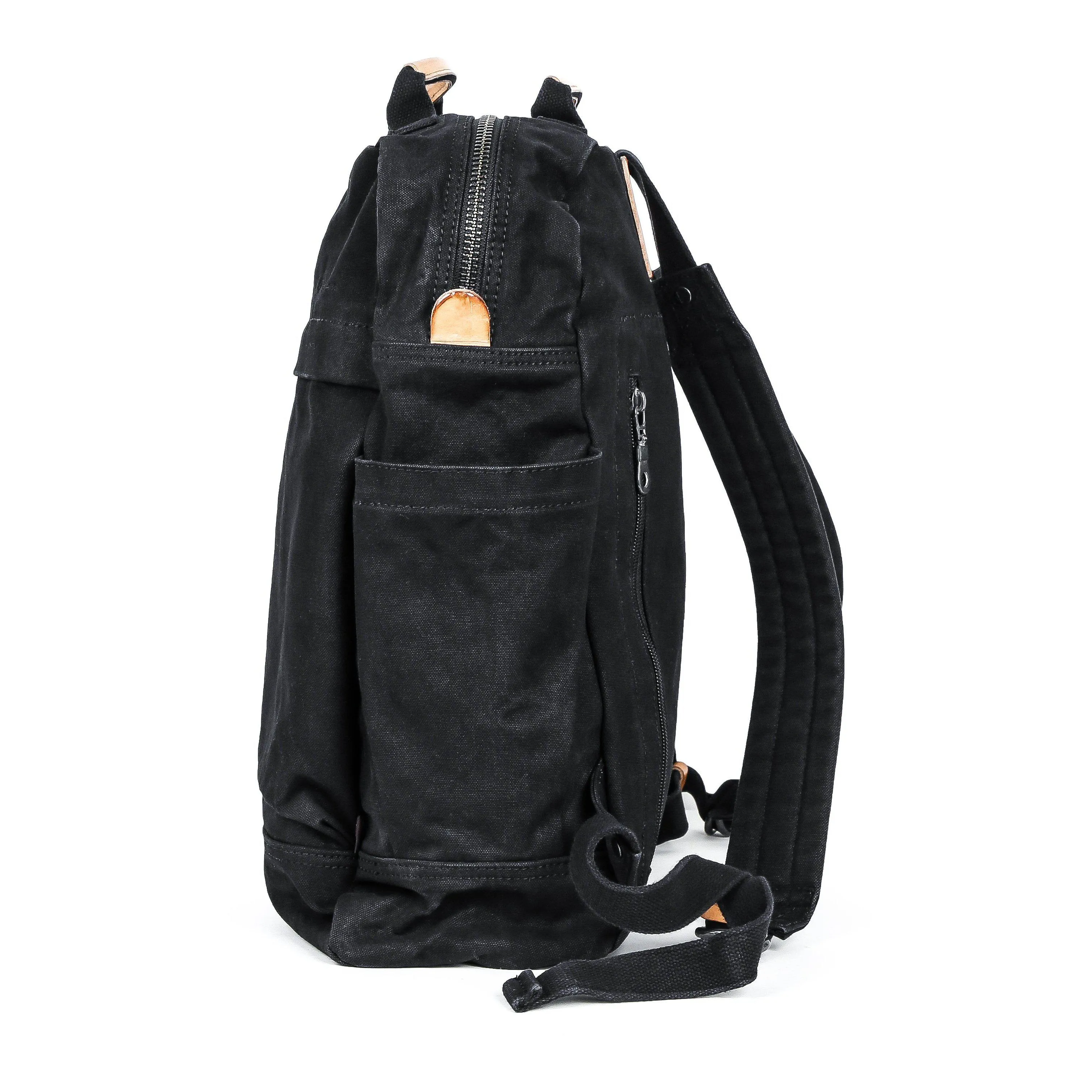 Canvas Zippered Backpack #G2001