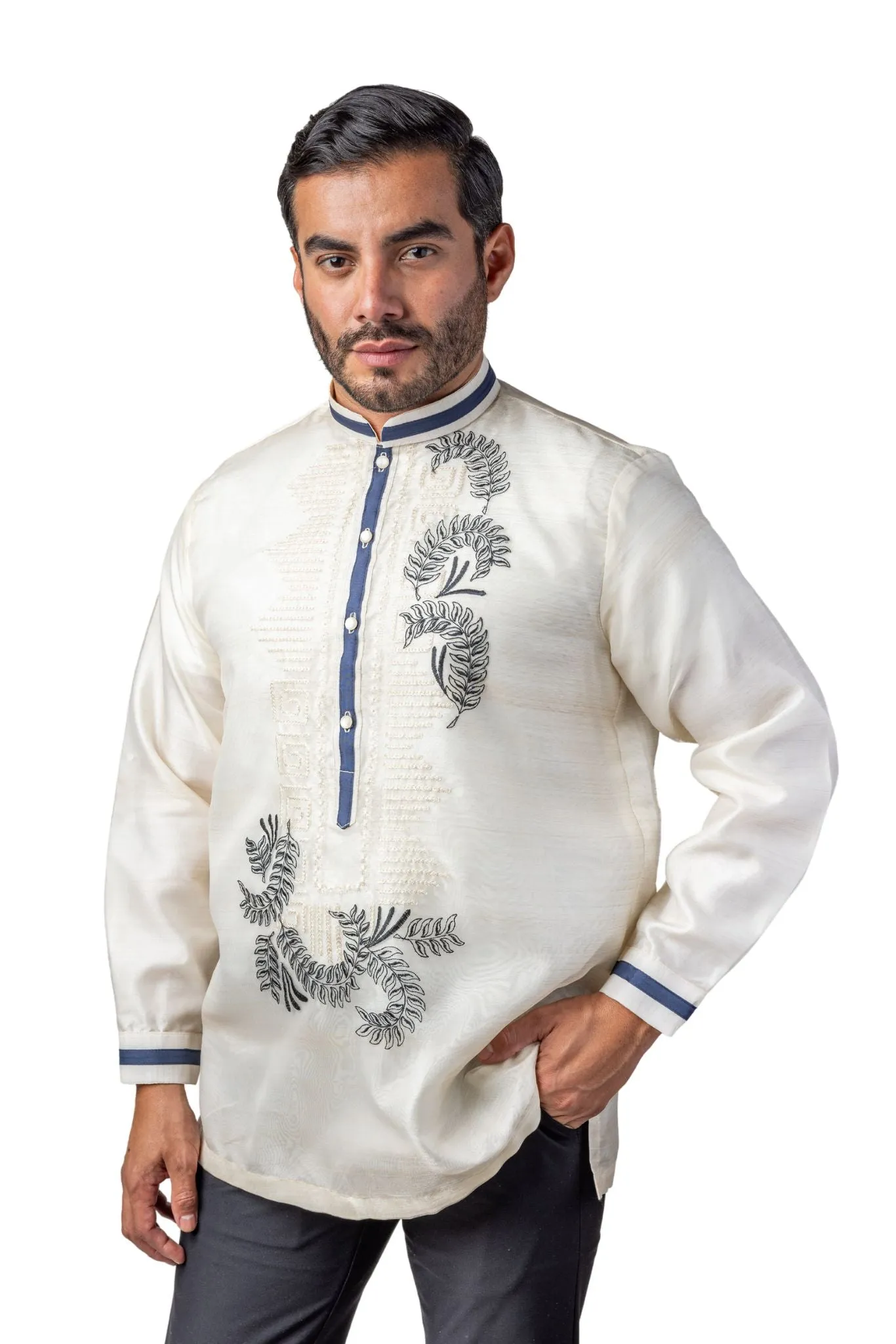 CB01 - Couple's Barong - Matching Barong Tagalog & Filipiniana (Items Sold Separately)