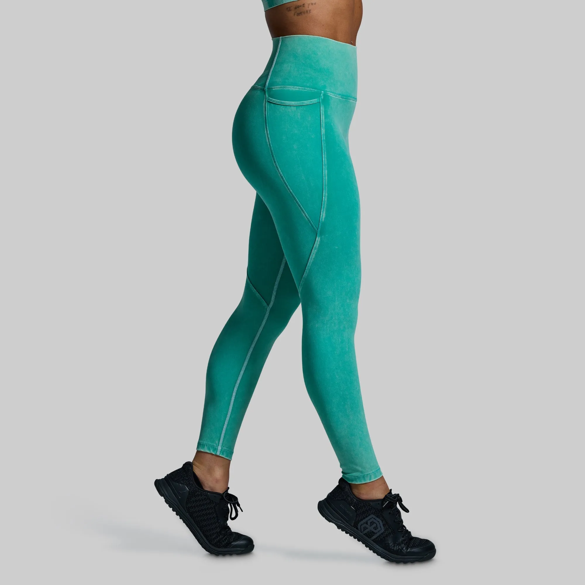 Eccentric Legging (Washed Jade)