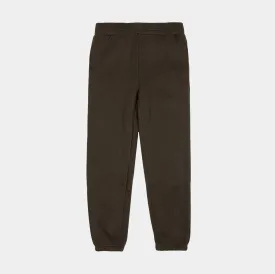 Fleece Jogger Womens Pants (Brown)