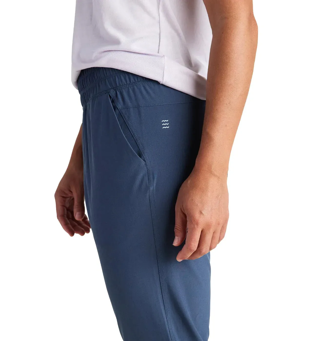 Free Fly Women's Breeze Pull-On Jogger in Blue Dusk II