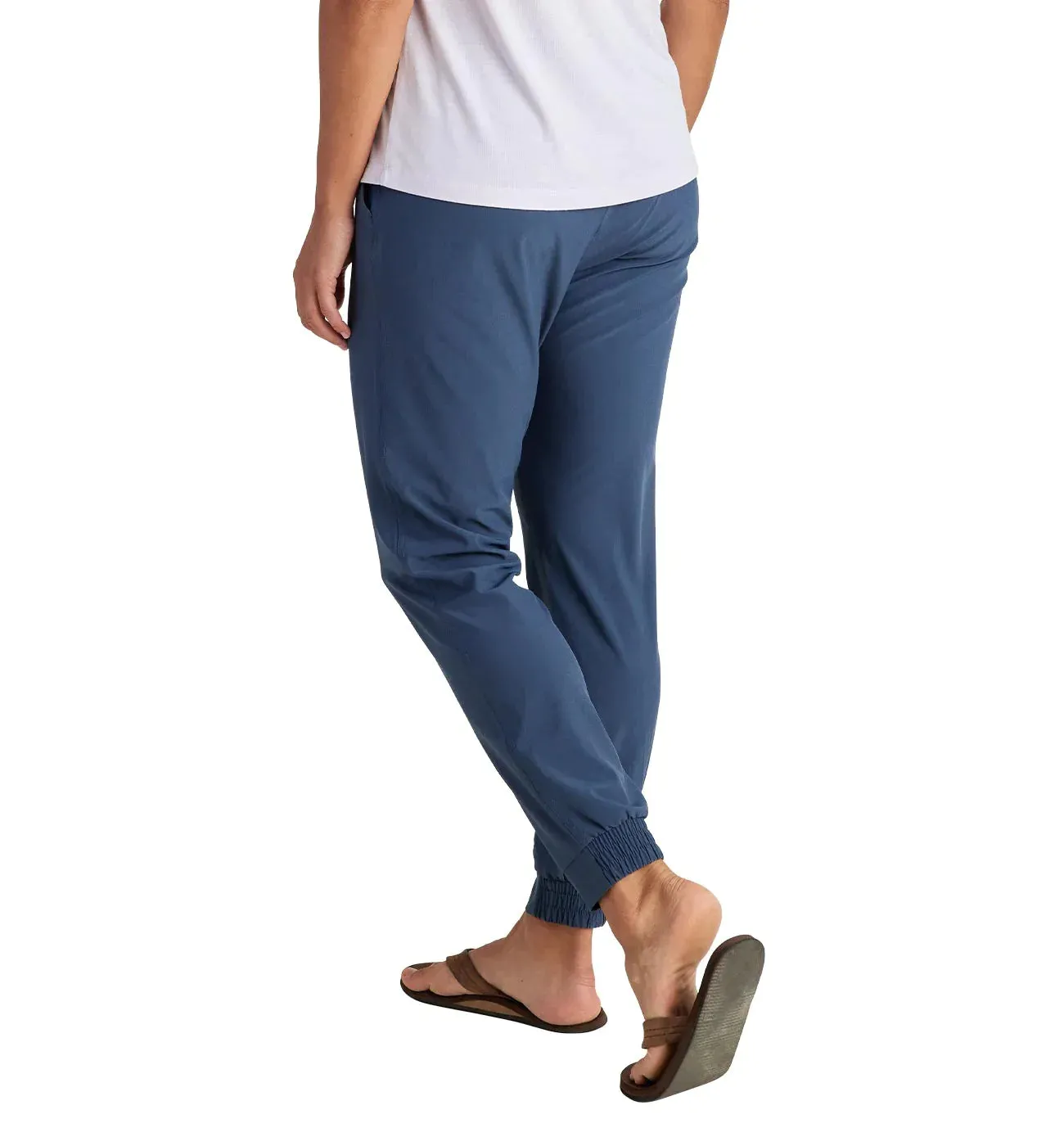 Free Fly Women's Breeze Pull-On Jogger in Blue Dusk II