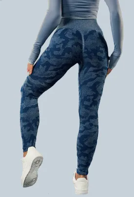 High Waist Camouflage Women leggings