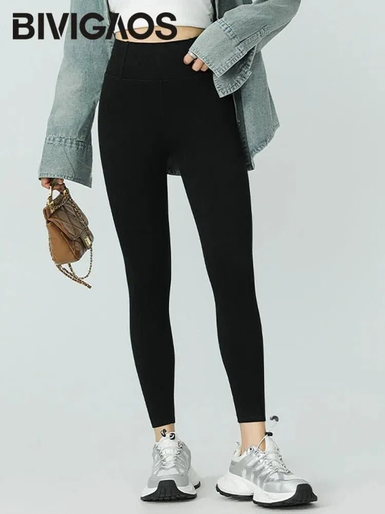 High Waist  Jean Leggings