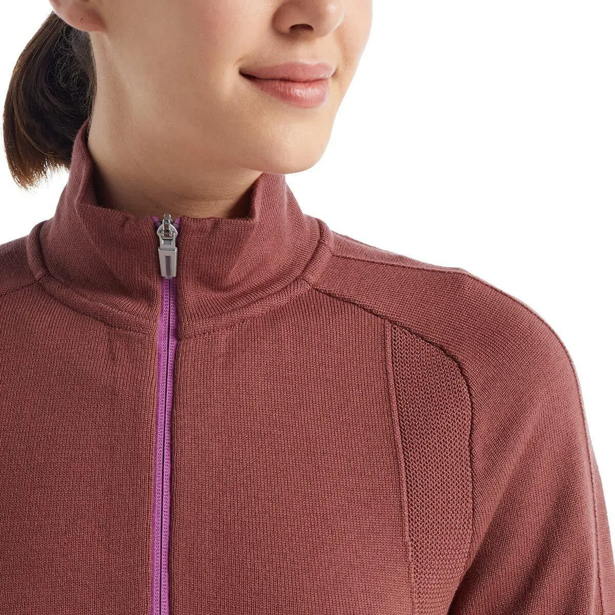 icebreaker Merino Women's ZoneKnit Merino Long-Sleeve Half-Zip Top