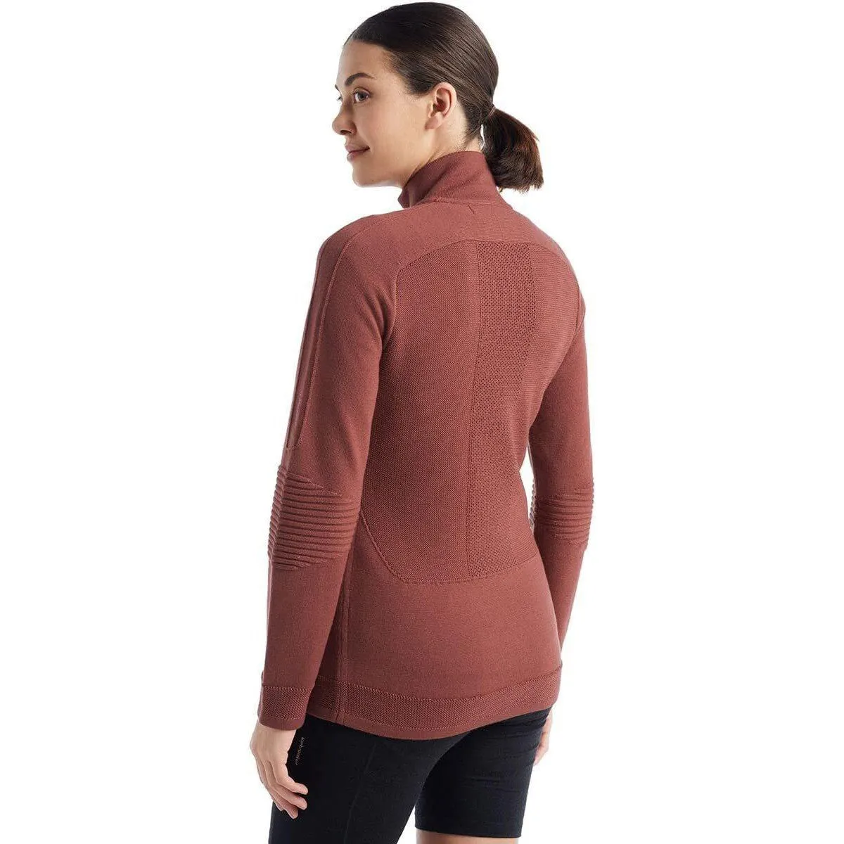 icebreaker Merino Women's ZoneKnit Merino Long-Sleeve Half-Zip Top