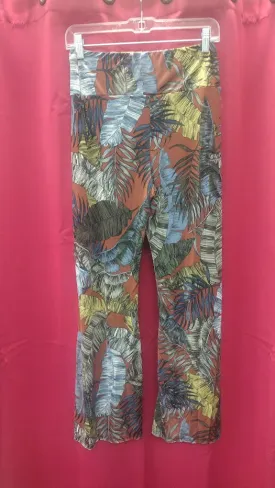 Leaf Pattern Palazzo Pants - #3770-3775