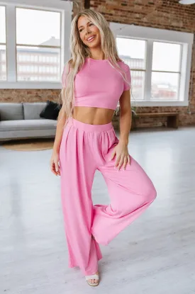 Levi Crop Top & Wide Leg Pants Set | S-XL | PRE ORDER