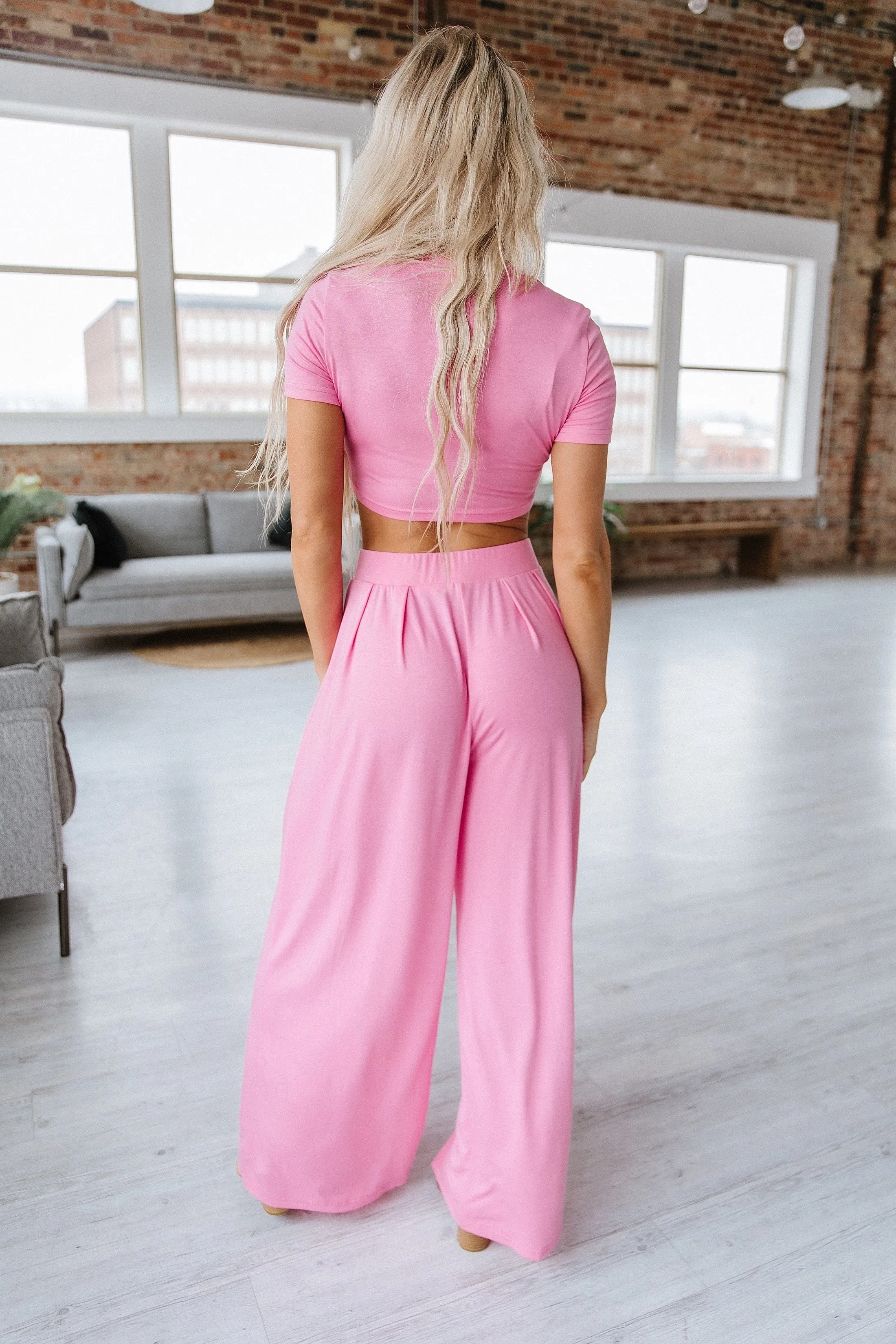 Levi Crop Top & Wide Leg Pants Set | S-XL | PRE ORDER