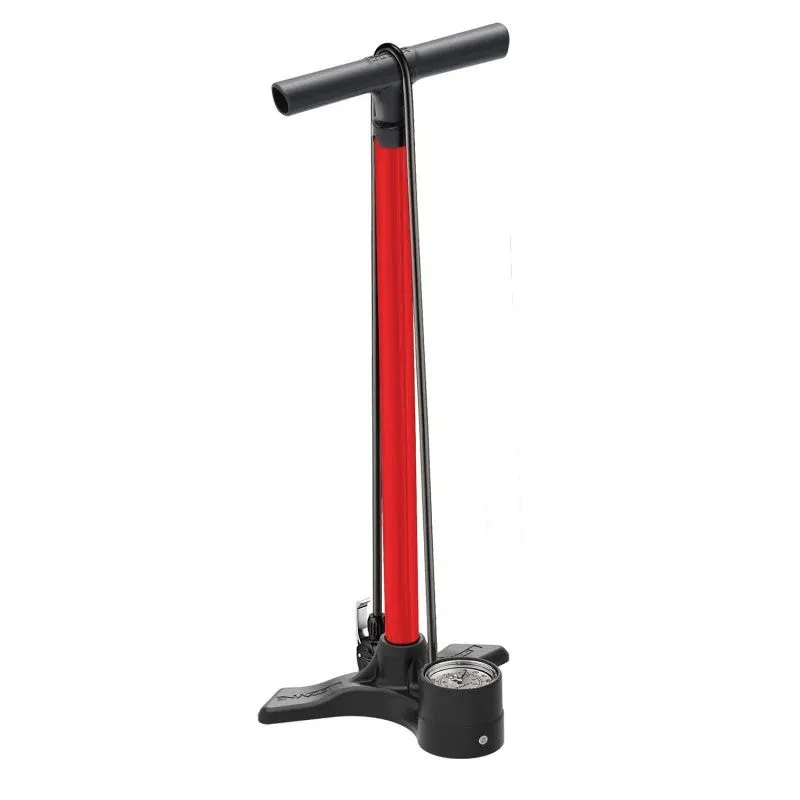 LEZYNE MACRO FLOOR DRIVE 220PSI DV Floor Pump - Red