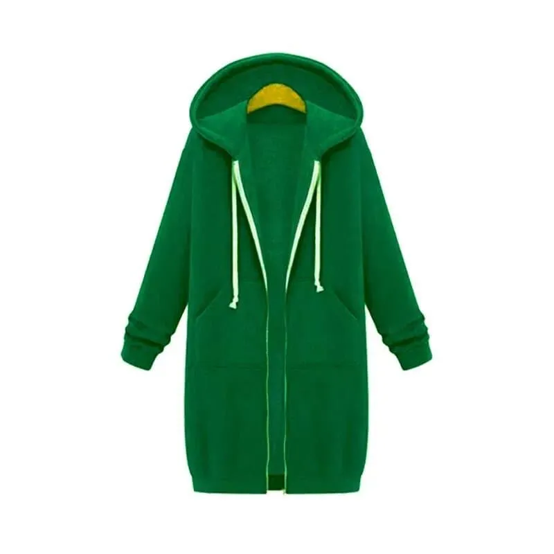 Oversized Hooded Sweatshirt for Women: Warm & Cozy Autumn/Winter Style