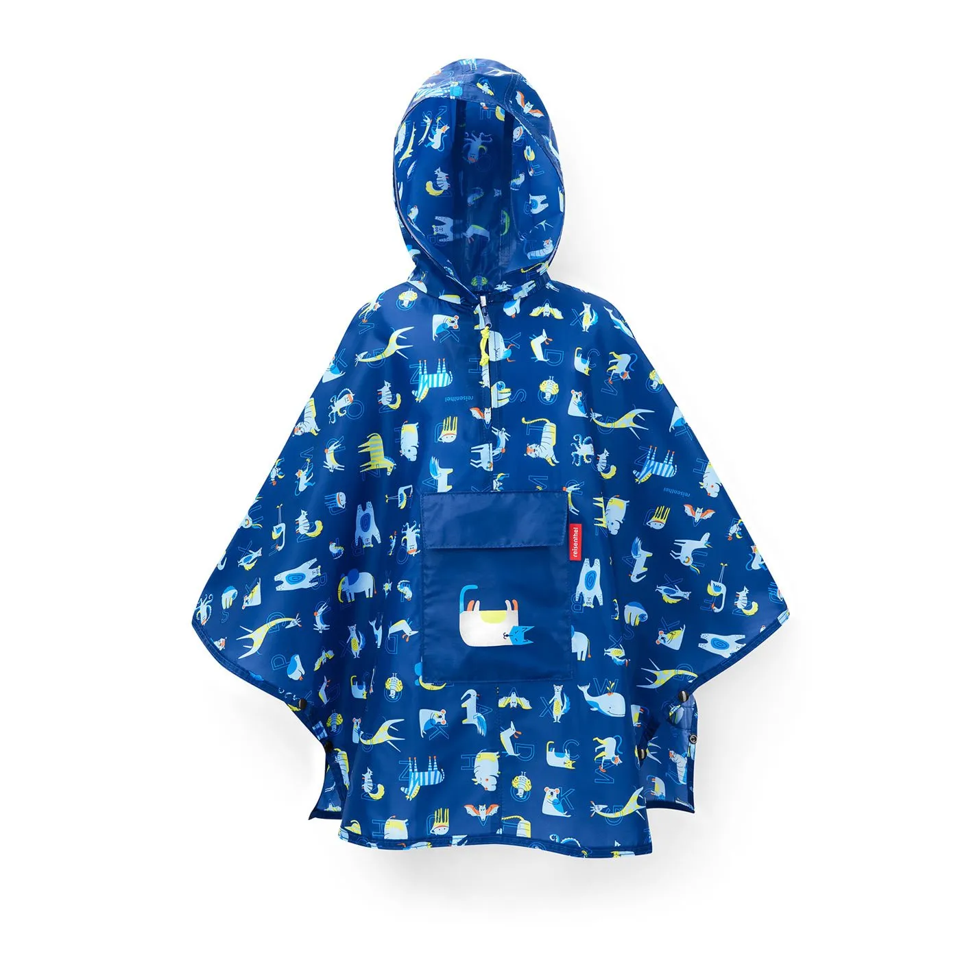 Reisenthel Mini Maxi Poncho M Kids ABC Friends Blue