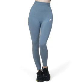 Runched Seamless Leggings (Blue)