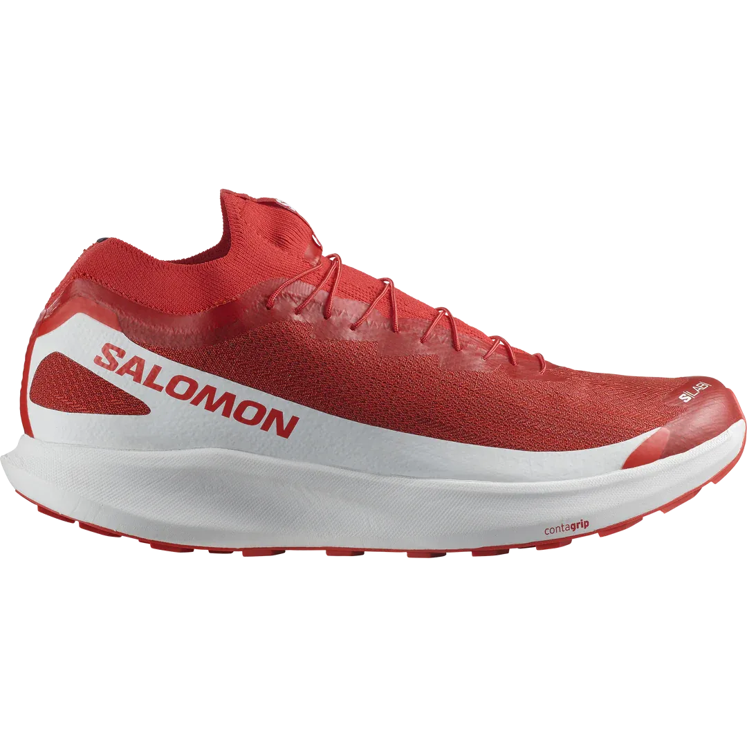 Salomon S/LAB Pulsar 2 Shoe (Unisex) Fiery Red/Fiery Red/White