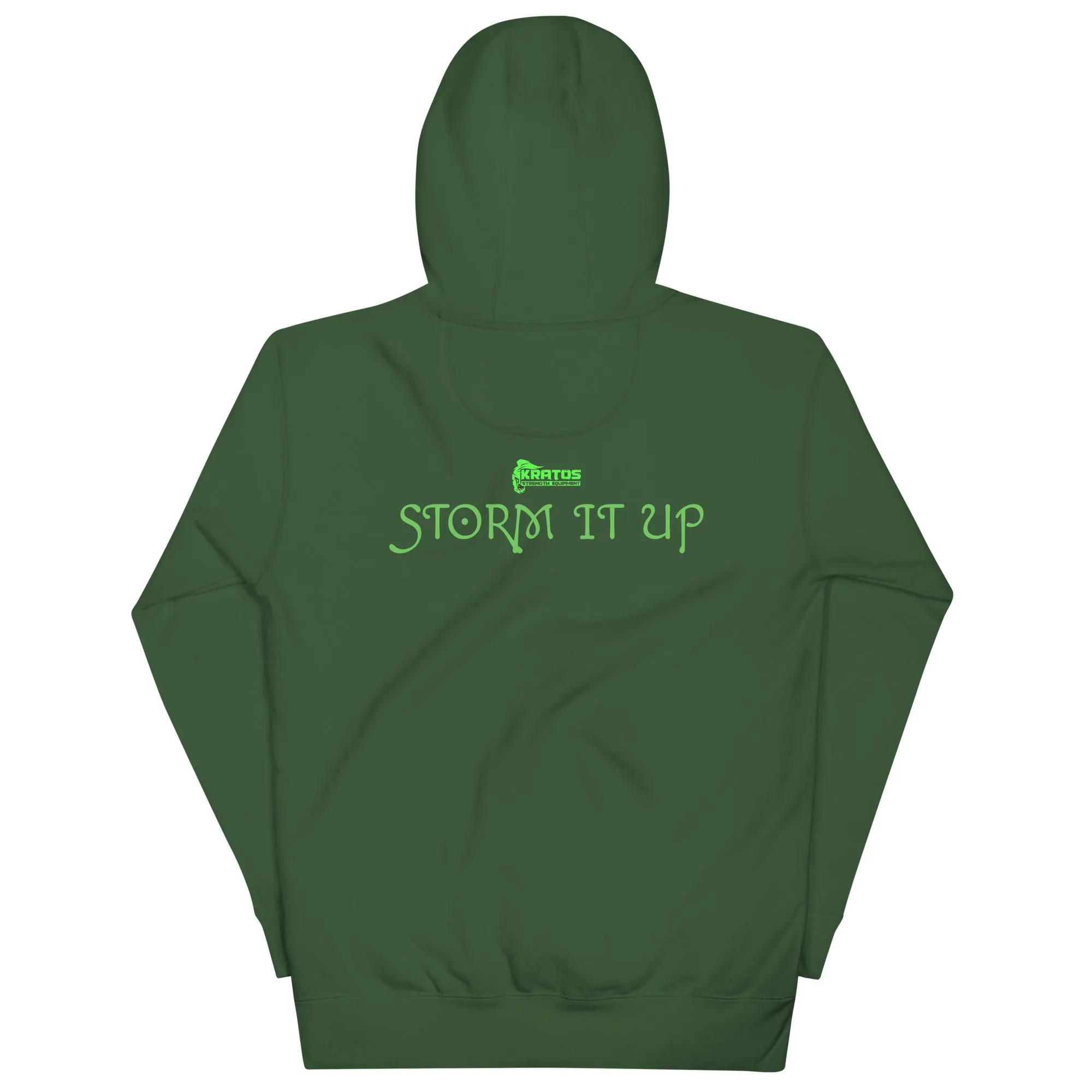 STORM IT UP GREEN Unisex Hoodie