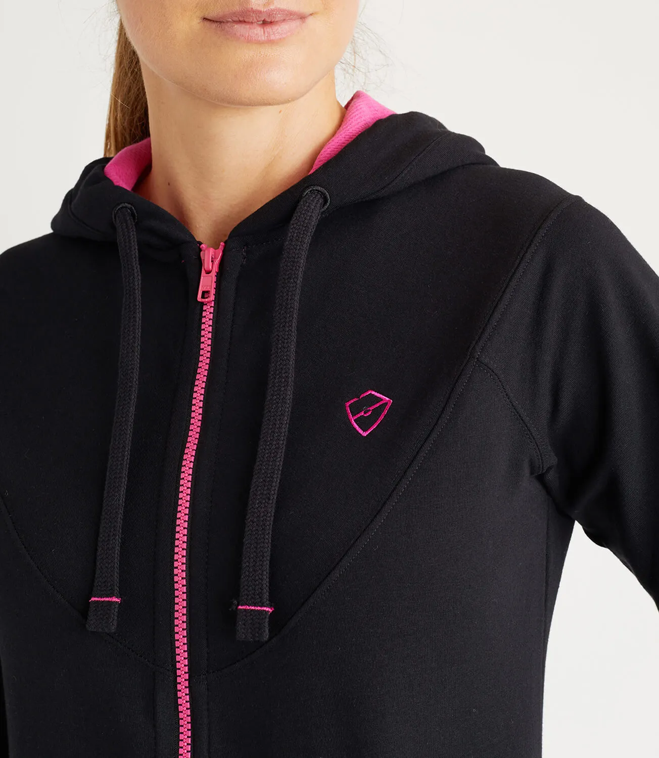 Tour Cotton Hoodie Women's - Black