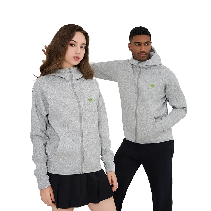 Unisex Sports Zip-up Hoodie