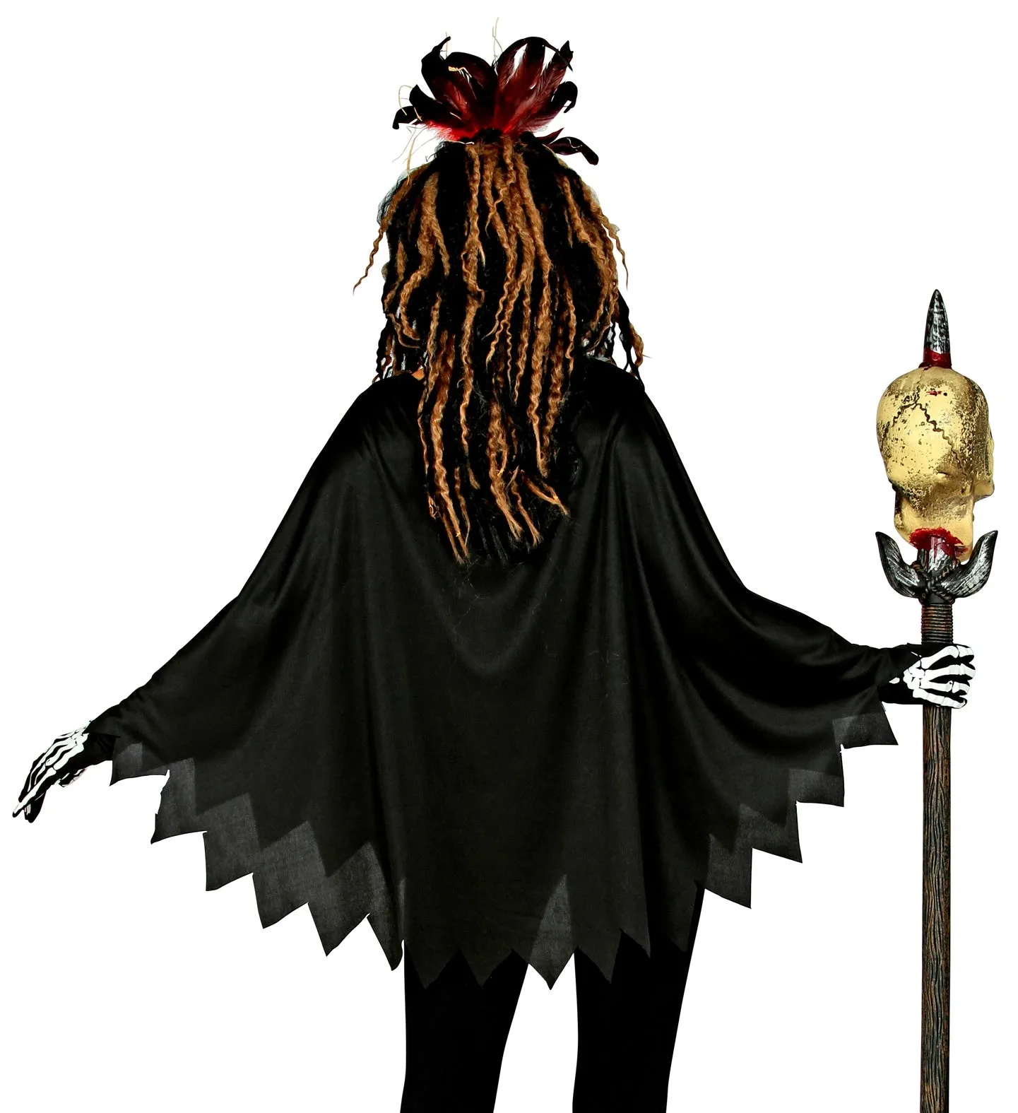 Voodoo Priest Poncho Costume