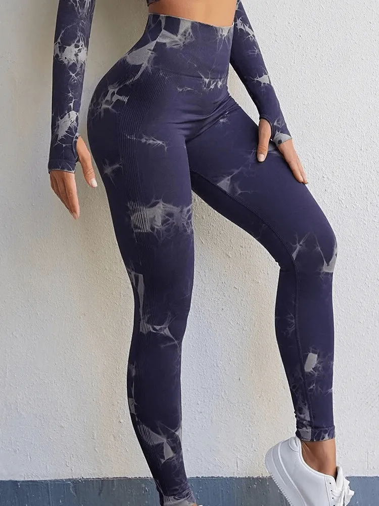 Women's High Waisted Elastic Tight Sport Leggings - SF1744