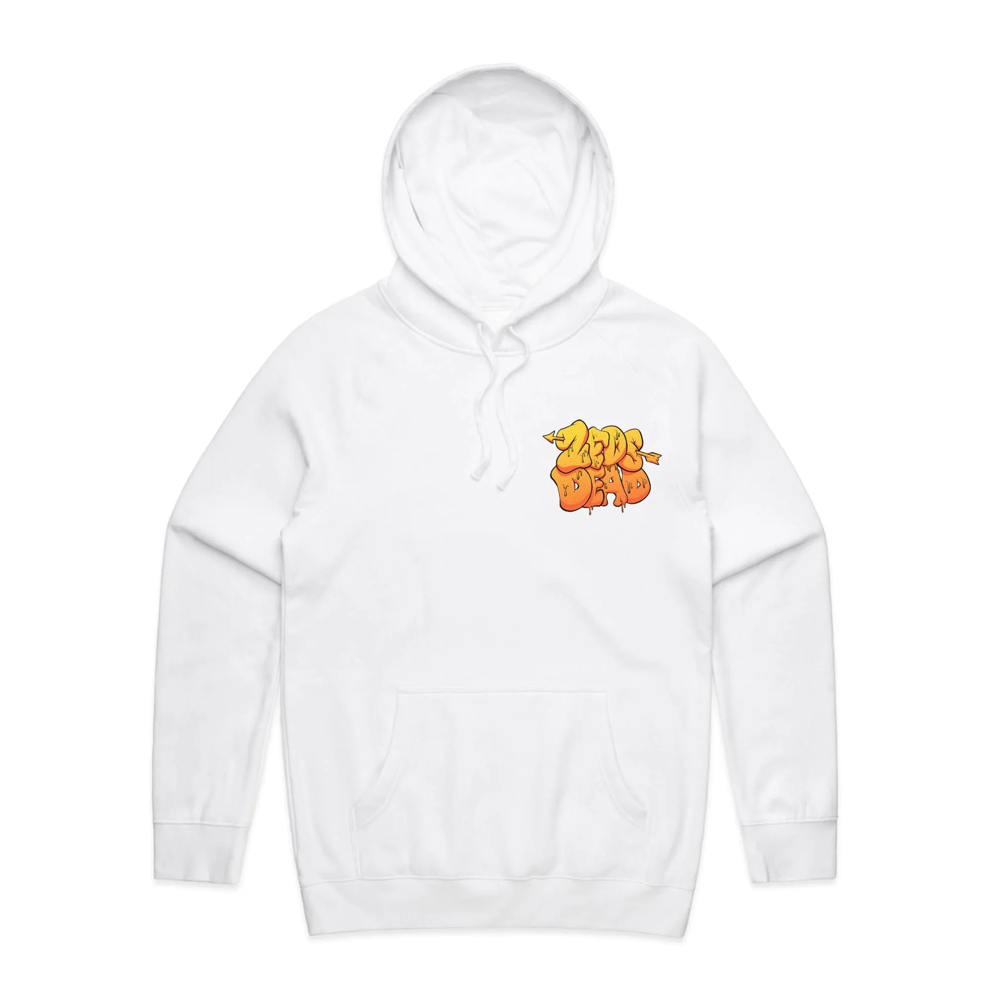 Zeds Dead - Alien - White Pullover Hoodie